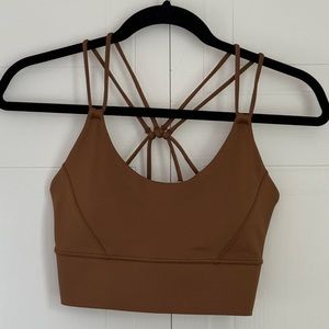 Lolë Mile End Bra - Pecan - Size S